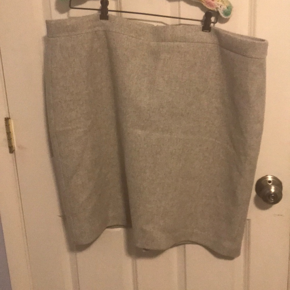 JCrew Mercantile Wool Blend Pencil Skirt